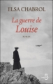 Couverture La guerre de Louise Editions Belfond 2011