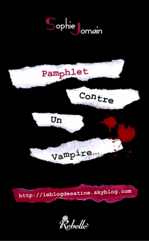 Couverture Pamphlet contre un vampire