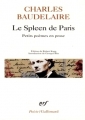 Couverture Le Spleen de Paris / Petits poèmes en prose Editions Gallimard  (Poésie) 2006