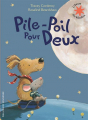 Couverture Pile-Poil pour deux Editions Gallimard  (Jeunesse) 2018