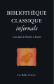 Couverture Bibliothèque classique infernale: L'au-delà de Homère à Dante Editions Les Belles Lettres 2016