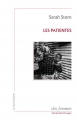 Couverture Les patientes Editions Des Femmes 2024