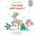Couverture C'est Noël, petit coquin ! Editions Gallimard  (Jeunesse) 2020