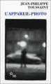 Couverture L'appareil photo Editions de Minuit (Double) 2007