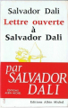 Couverture Lettre ouverte à Salvador Dali Editions Albin Michel 1966