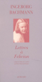 Couverture Lettres à Felician Editions Actes Sud (Lettres allemandes) 2006