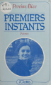 Couverture Premiers instants Editions JC Lattès 1981