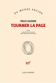 Couverture Tourner la page Editions Gallimard  (Du monde entier) 2021