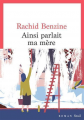 Couverture Ainsi parlait ma mère  Editions Seuil 2020