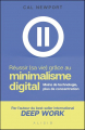 Couverture Réussir (sa vie) grâce au minimalisme digital : Moins de technologie, plus de concentration Editions Alisio 2023