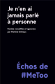 Couverture Je n'en ai jamais parlé à personne Editions du Remue-ménage 2020