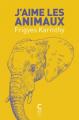 Couverture J'aime les animaux Editions Cambourakis 2019