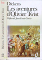 Couverture Oliver Twist / Les Aventures d'Oliver Twist / Les Aventures d'Olivier Twist Editions Folio  1984