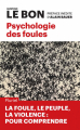 Couverture Psychologie des foules Editions au Pluriel 2023