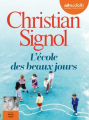 Couverture L'école des beau jour Editions Audiolib 2022