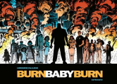 Couverture Burn baby burn Editions Sarbacane 2022