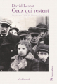 Couverture Ceux qui restent Editions Gallimard  (Haute enfance) 2015