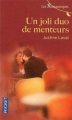 Couverture Un joli duo de menteurs Editions Pocket (Les romanesques) 2011