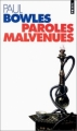 Couverture Paroles malvenues Editions Points 1995