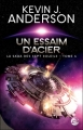 Couverture La Saga des Sept Soleils, tome 6 : Un essaim d'acier Editions Bragelonne (Science-fiction) 2011