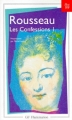 Couverture Les confessions, tome 1 : Livres I à VI Editions Flammarion (GF) 1997