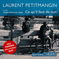 Couverture Ce qu'il faut de nuit Editions Thélème 2021