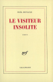 Couverture Le visiteur insolite Editions Gallimard  (Blanche) 1985