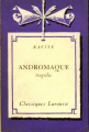 Couverture Andromaque Editions Larousse (Classiques) 1958