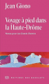Couverture Voyage à pied dans la Haute-Drôme Editions des Busclats 2024