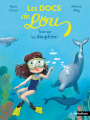 Couverture Les docs de Lou : tout sur les dauphins ! Editions Nathan (Lune Bleue) 2024