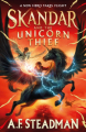 Couverture Skandar, tome 1 : Skandar et le vol de la licorne Editions Simon & Schuster 2022