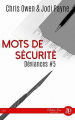 Couverture Mots de sécurité Editions Juno Publishing 2023