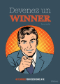 Couverture Devenez un winner - 40 techniques pour réussir sa vie Editions Ellébore 2022