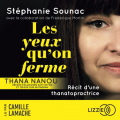 Couverture Les yeux qu'on ferme : Récit d'une thanatopractrice Editions Lizzie 2025
