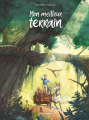 Couverture mon meilleur terrain  Editions Grand Angle (roman) 2025