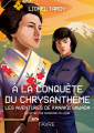 Couverture À la conquête du chrysanthème Editions Favre 2025