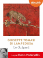 Couverture Le Guépard Editions Audiolib 2020