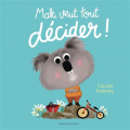 Couverture Maki veut tout décider Editions Gallimard  (Jeunesse) 2025