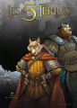 Couverture Les 5 terres, saison 3, tome 14 : Juste des ennemis Editions Delcourt (Terres de légendes) 2025