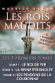 Couverture Les Rois maudits, intégrale, tome 1 Editions Plon 2015