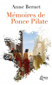 Couverture Mémoires de Ponce Pilate Editions Ephata 2024