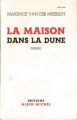 Couverture La Maison dans la dune Editions Albin Michel 1957