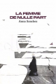 Couverture La femme de nulle part Editions Hamac 2025