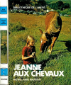 Couverture Jeanne aux chevaux Editions Rageot (Bibliothèque de l'amitié) 1981