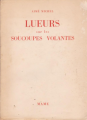 Couverture Lueurs sur les soucoupes volantes Editions Mame 1954