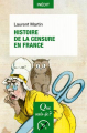 Couverture Histoire de la censure en France Editions Presses universitaires de France (PUF) (Que sais-je ?) 2022