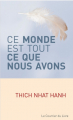 Couverture Ce monde est tout ce que nous avons Editions Le Courrier du Livre 2015