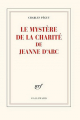 Couverture Le Mystère de la charité de Jeanne d'Arc Editions Gallimard  1918