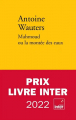 Couverture Mahmoud ou la montée des eaux  Editions Verdier 2022