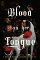 Couverture Blood on Her Tongue Editions Poisoned Pen Press 2025
